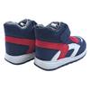227 Hakiki Deri Ortopedik Kürk Astar Lacivert Cırtlı Çocuk Bot