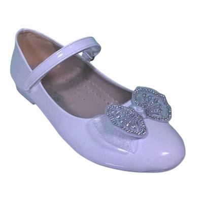 100 Kız Ortopedik Abiye Beyaz Cırtlı