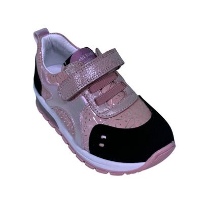 134 Kız Işıklı Hakiki Deri Spor Ortopedik Pembe