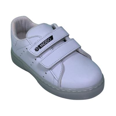 135 Middo Vegan Deri Spor Işıklı Beyaz