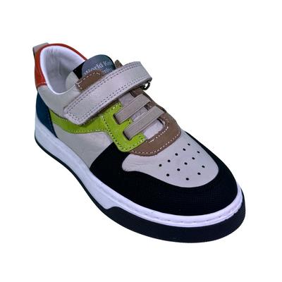 149 Erkek Hakiki Deri Spor Ortopedik Krem Siyah