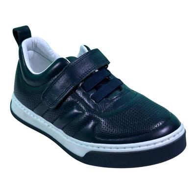 164 Erkek Hakiki Deri Spor Ortopedik Lacivert