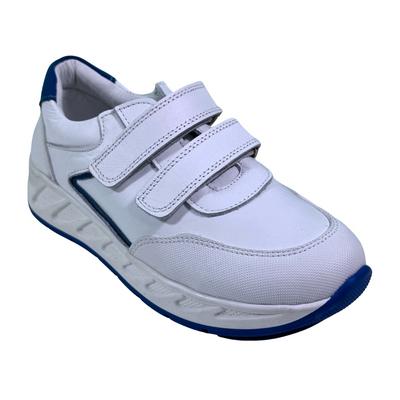 165 Erkek Hakiki Deri Spor Ortopedik Beyaz