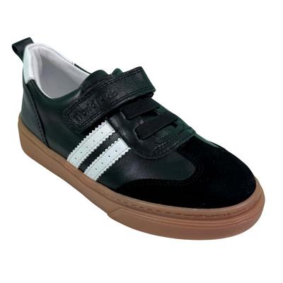 167 Hakiki Deri Spor Çocuk Ortopedik Siyah Ayakkabı