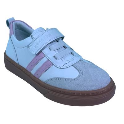 198 Kız Hakiki Deri Spor Ortopedik Beyaz Krem