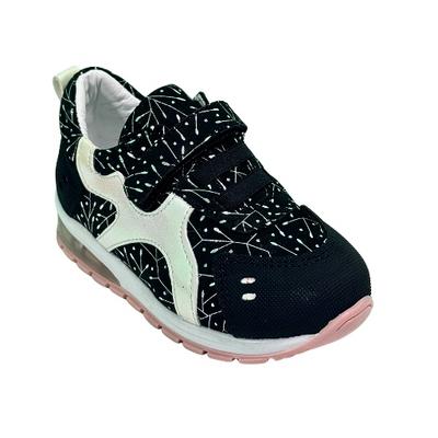 2 Kız Spor Ortopedik Işıklı İlkadım Siyah