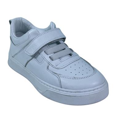 202 Kız Hakiki Deri Spor Ortopedik Beyaz