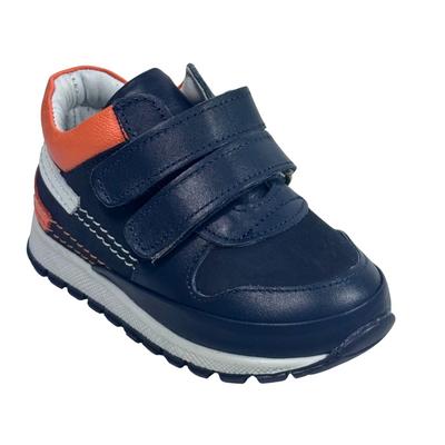 224 Erkek Hakiki Deri Bot Ortopedik Lacivert