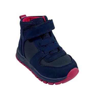 241 Müderris Hakiki Deri Bot Ortopedik Lacivert Nubuk