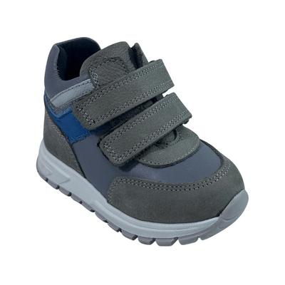 243 Erkek Hakiki Deri Bot Ortopedik Gri