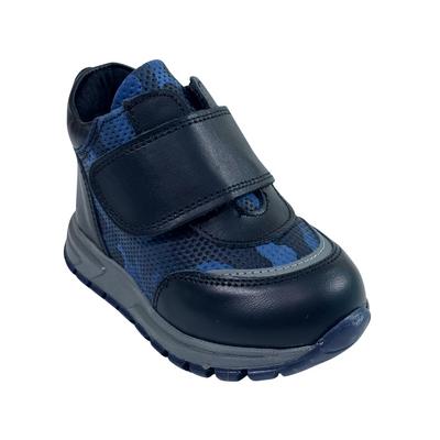 249 Erkek Hakiki Deri Bot Ortopedik Lacivert