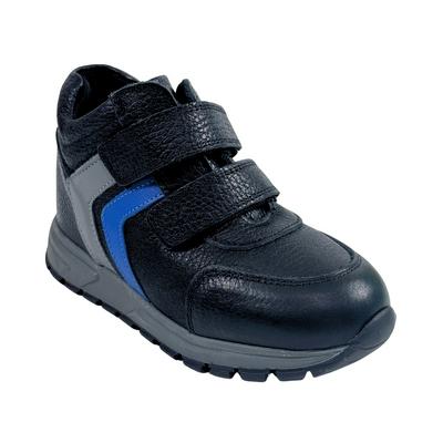 259 Erkek Hakiki Deri Bot Ortopedik Siyah