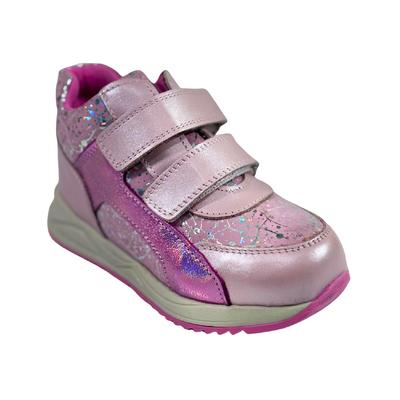 276 Kız Hakiki Deri Ortopedik Pembe Bot