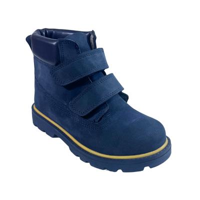 292 Erkek Hakiki Deri Ortopedik Lacivert Bot