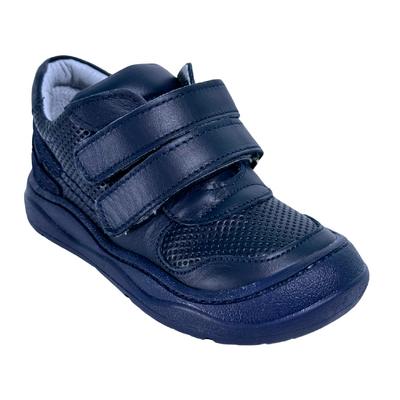 318 Erkek Hakiki Deri Ortopedik Lacivert Spor
