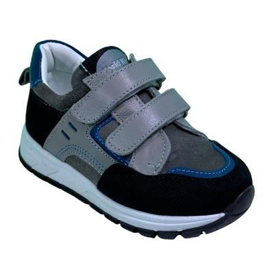 40 Erkek İlkadım Yazlık Spor Ortopedik Gri Siyah