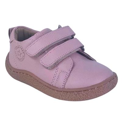 502 Müderris Hakiki Deri Pembe Hafif Esnek Ortopedik Bebek Ayakkabısı