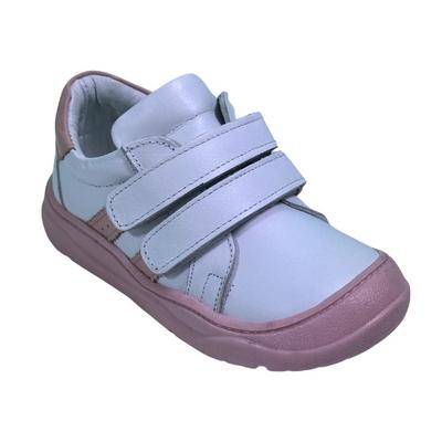 27 Kız Ortopedik Spor Beyaz Pembe Cırtlı