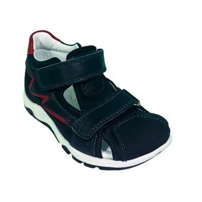 83 Erkek Ortopedik Lacivert Beyaz Cırtlı