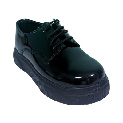 87 Raker Erkek Ortopedik Klasik Siyah Bağlı